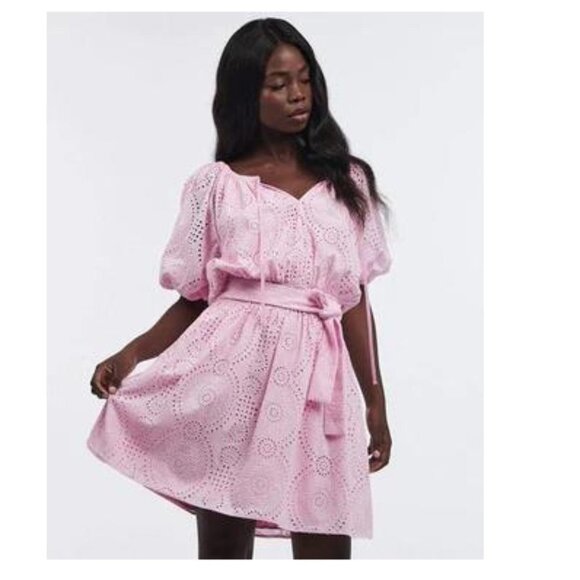 Charlie Holiday Tayla Dress Rose - Picture 1 of 5